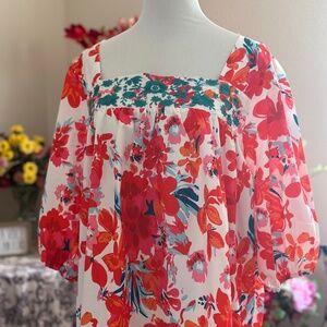 Women's Floral Print Blouse